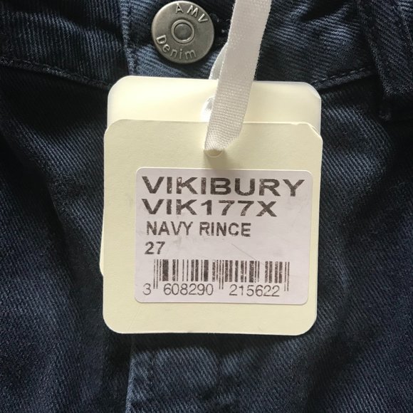 American Vintage Vikibury Navy Pants (NWT) - Picture 9 of 12